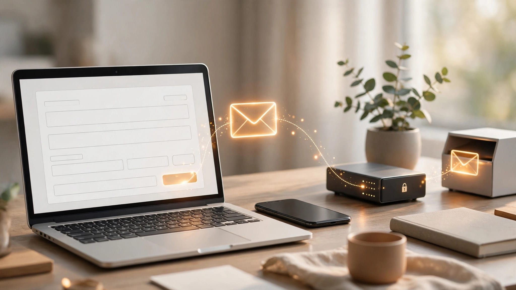 WordPress form emails